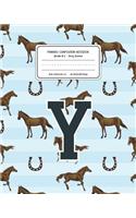 Primary Composition Notebook Grades K-2 Story Journal Y