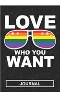 Love Who You Want - Journal