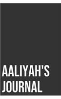 Aaaliyah's Journal