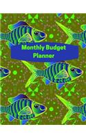 Monthly Budget Planner Notebook - Personal Finance Tracker - Expense & Saving Logbook - 2020 Yearly Debt Plan & Bill Tracking Log Book