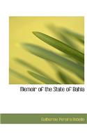 Memoir of the State of Bahia