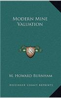 Modern Mine Valuation