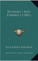 Richard I And Edward I (1881)