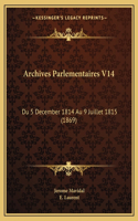 Archives Parlementaires V14