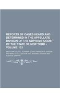 Reports of Cases Heard and Determined in the Appellate Division of the Supreme Court of the State of New York (Volume 133)