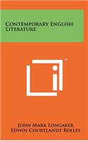 Contemporary English Literature