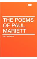 The Poems of Paul Mariett