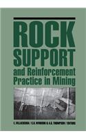 Rock Support and Reinforcement Practice in Mining