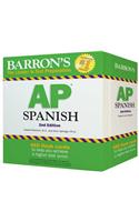 AP Spanish Flashcards, Second Edition: Up-to-Date Review and Practice + Sorting Ring for Custom Study