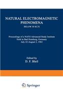 Natural Electromagnetic Phenomena Below 30 Kc/S