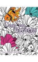 Deep Sea Gardens: An adult coloring book