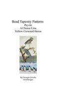 bead tapestry patterns peyote a chorus line yellow crowned heron: (English)