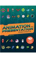 Animation and Presentation from Scratch: 4D an Augmented Reading Experience