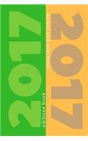 2017 Address Book: Yearly Address Book for Names, Addresses, Phone Numbers, Emails & Birthdays(Elite Address Book)