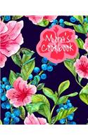 Mom's Cookbook: Blank Recipe Book