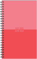 Blush Duotone Academic 2023-24 8.5 X 11 Softcover Weekly Planner