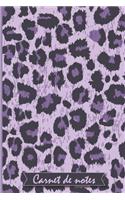 Carnet de notes léopard 15 x 23 cm: Carnet de notes motif animalier, carnet ligné 120 pages, couverture souple, finition mate