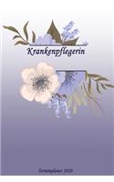 Krankenpflegerin Terminplaner 2020