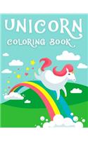 Unicorn Coloring Book: For Kids aged 6-10, Fantasy coloring Book, Cute and Magical Illustration for kids