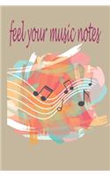 feel your music notes