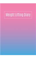 Weight Lifting Diary: 90 Day Fitness Journal With Meal Planner