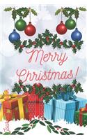 Merry Christmas Journal Notebook
