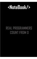 Real Programmers Count From 0 Coding Journal