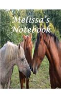 Melissa's Notebook: (4 Melissa)