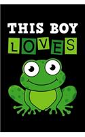 This Boy Loves Frogs