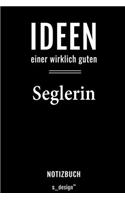 Notizbuch für Segler / Seglerin: Originelle Geschenk-Idee [120 Seiten liniertes blanko Papier]