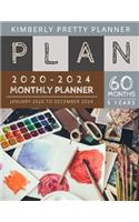 Monthly Planner 5 year