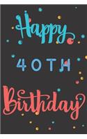 Happy 40th Birthday