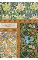 Greetings of Blossoms NOTEBOOK [ruled Notebook/Journal/Diary to write in, 60 sheets, Medium Size (A5) 6x9 inches]