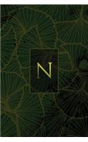 Monogram N Notebook