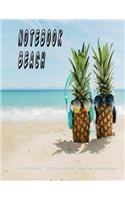 Notebook Beach Background