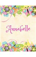 Annabelle: Personalized Name Journal Composition Notebook