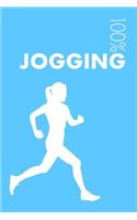 Womens Jogging Notebook: Blank Lined Womens Jogging Journal for Jogger and Coach