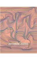 Sketchbook Journal: Framed and Blank Pages for Drawing, Sketching or Doodling, Lined Pages for Ideas, Notes and Thoughts