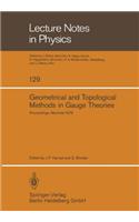 Geometrical and Topological Methods in Gauge Theories