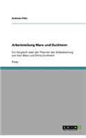 Arbeitsteilung Marx und Durkheim