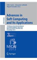 Advances in Soft Computing and Its Applications