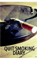 Quit Smoking Diary: Journal To Write In For A Man & Woman Who Wants To Recover From Smoke & Cigarettes - Smoke-Free Diary, Planner, Habit Tracker - 120 Lined Journaling