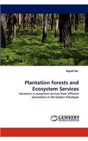 Plantation forests and Ecosystem Services