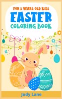 Easter Coloring Book For 5 Years Old Kids