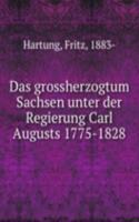Das grossherzogtum Sachsen