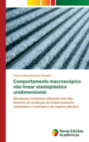 Comportamento macroscópico não linear elastoplástico unidimensional