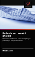 Badanie zachowan i analiza