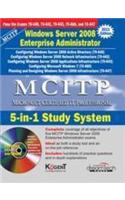 Mcitp: 5-In-1 Study System, Windows Server 2008 Enterprise Administrator, 2011 Ed