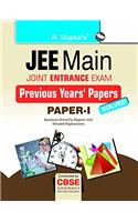 JEE Main - Joint Entrance Exam - Previous Years' Papers (Solved) for Paper-I (ENGINEERING/POLYTECHNIC ENTRANCE EXAM)