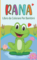Rana Libro da Colorare Per Bambini